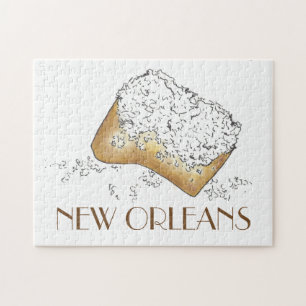 New Orleans Louisiana NOLA Zuckerhut Konditorei Puzzle