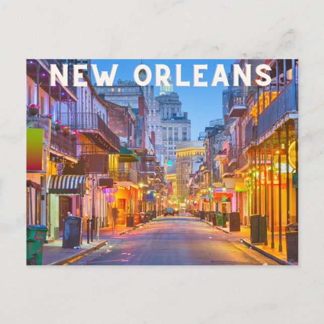 New Orleans Louisiana Postcard Postkarte (Vorderseite)