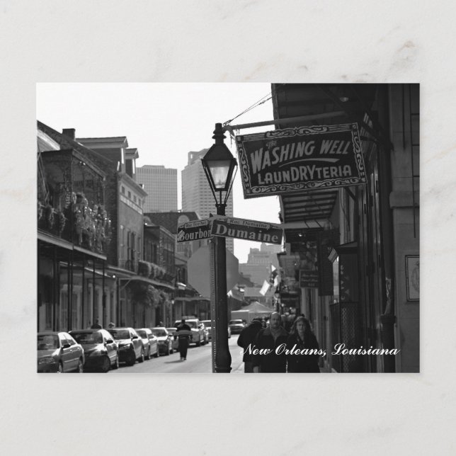 New Orleans, Louisiana Postkarte (Vorderseite)