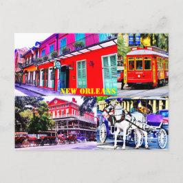 New Orleans, Louisiana Postkarte