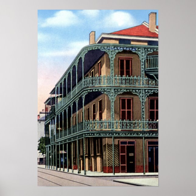 New Orleans Louisiana Royal Street Poster (Vorne)