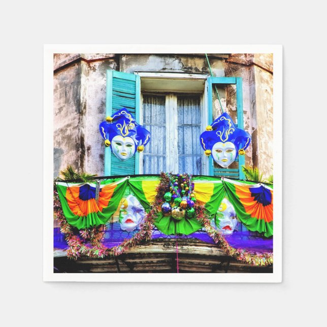 New Orleans, Louisiana Serviette (Vorderseite)