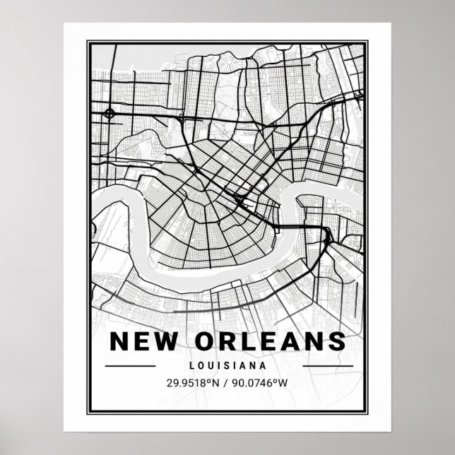 New Orleans Louisiana USA Reisen Poster (Vorne)
