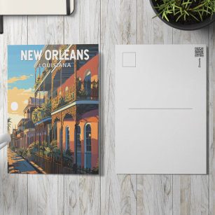 New Orleans Louisiana Vintag Postkarte