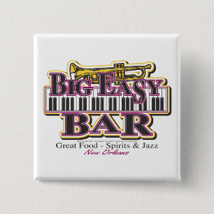 New Orleans Mardi Gras Button