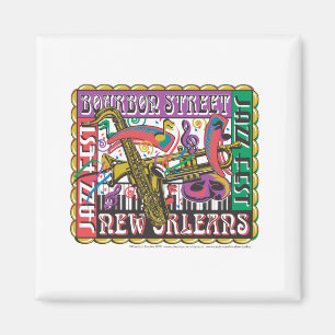 New Orleans Mardi Gras Magnet