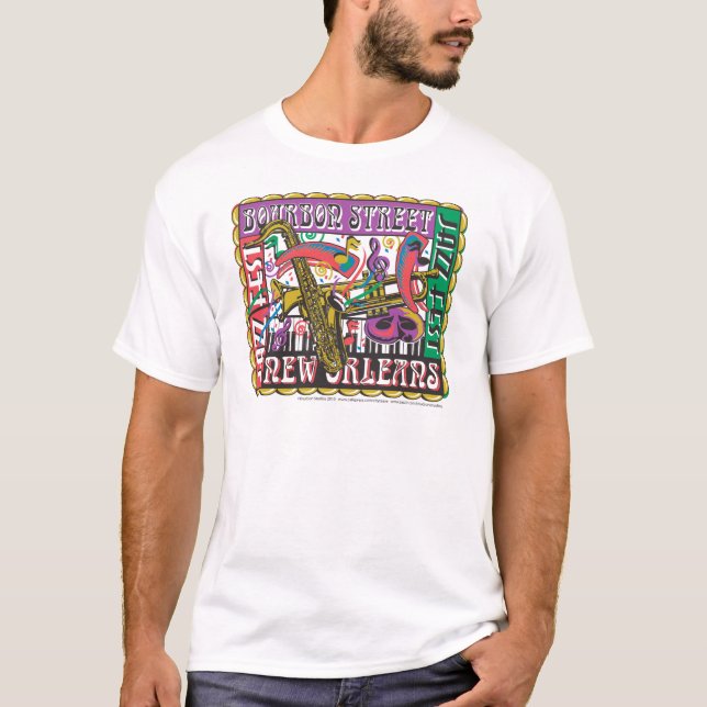 New Orleans Mardi Gras T-Shirt (Vorderseite)