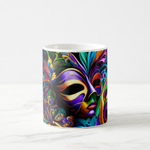 New Orleans Mardi Gras Tasse