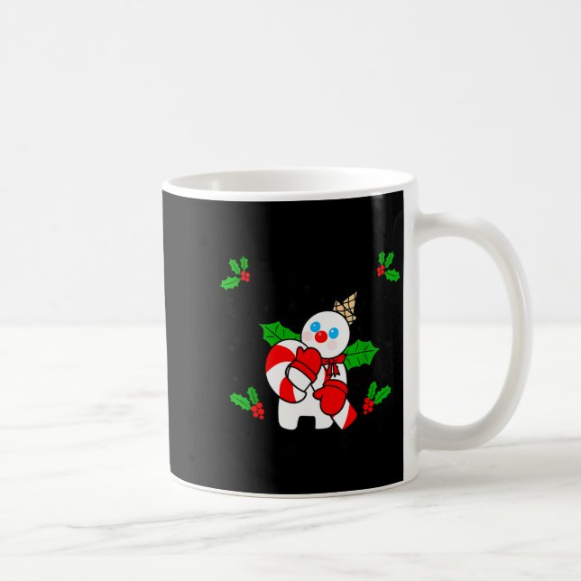 New Orleans Mr Bingle Christmas Tradition Snowman  Kaffeetasse (Rechts)