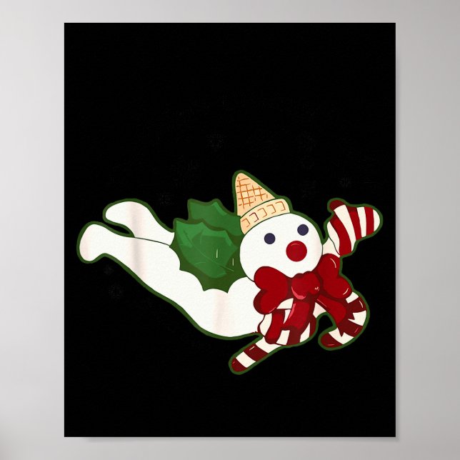 New Orleans Mr Bingle Christmas Tradition Snowmen  Poster (Vorne)