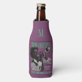 New Orleans Music Custom Monogram cooler Flaschenkühler