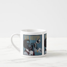 New Orleans Music Espresso Tasse