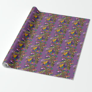 New Orleans Music Fest Geschenkpapier