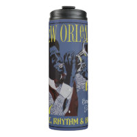 New Orleans Music individuelle Name tumbler