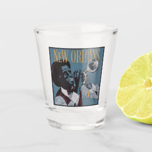 New Orleans Music Schnapsglas