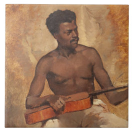 New Orleans Musician (Gitarrist) (Francis Millet) Fliese