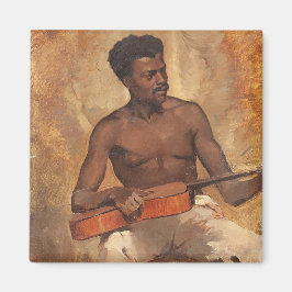 New Orleans Musician (Gitarrist) (Francis Millet) Magnet