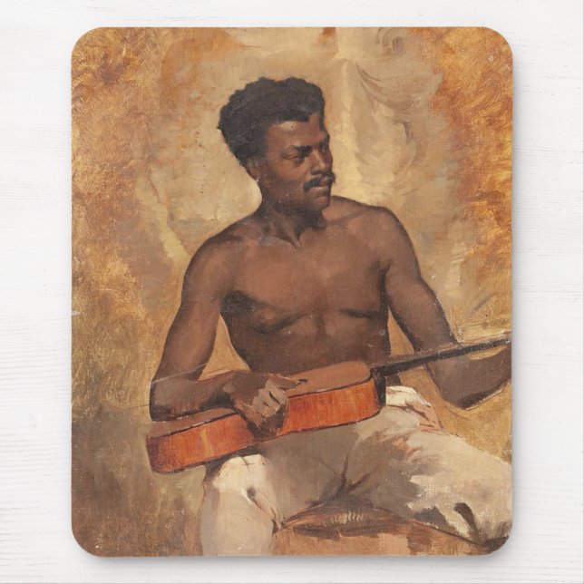New Orleans Musician (Gitarrist) (Francis Millet) Mousepad (Vorne)