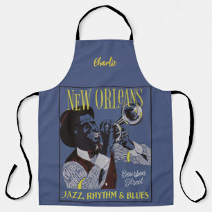 New Orleans Musik eigener Name Schürze