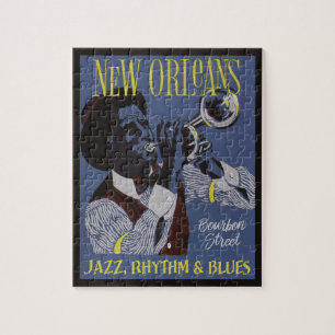New Orleans Musikpuzzle Puzzle