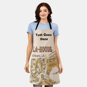 New Orleans Neighborhoods, Text hinzufügen, Schü Schürze