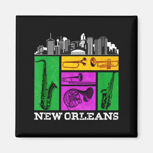 New Orleans, Nola And The Big Easy Men, Women And  Magnet (Vorne)