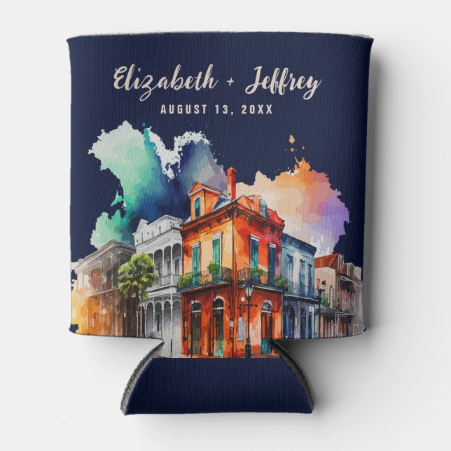 New Orleans Nola Louisiana - Hochzeitsfeier Dosenkühler (Vorderseite)