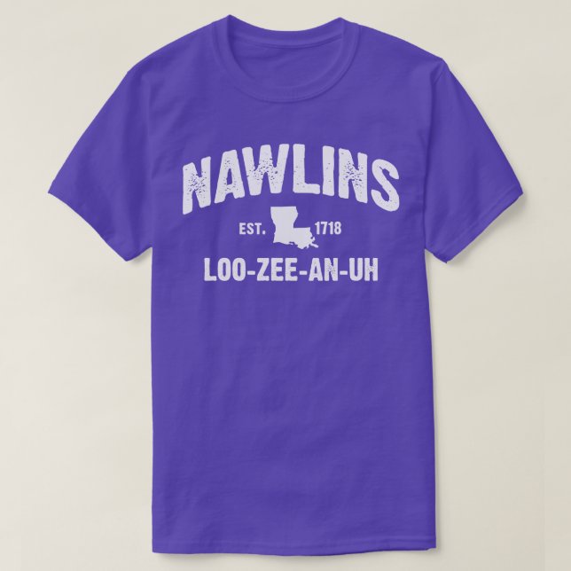 New Orleans NOLA Nawlins Louisiana TShirt (Design vorne)