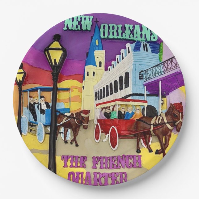 New Orleans Party Teller (Vorderseite)