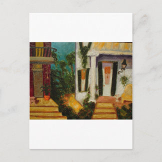 New Orleans Porches Postkarte