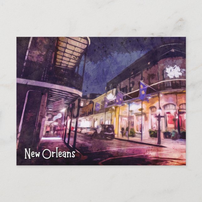 New Orleans Postcard Postkarte (Vorderseite)