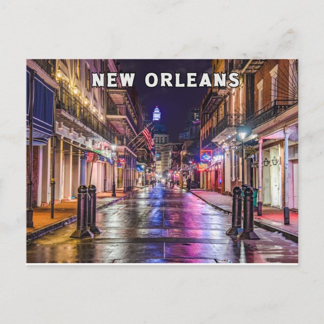 New Orleans Postcard Postkarte (Vorderseite)
