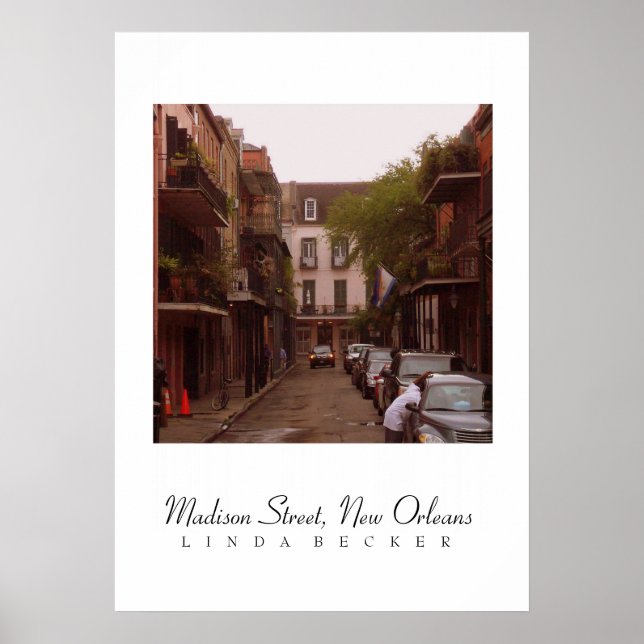 New Orleans Poster (Vorne)