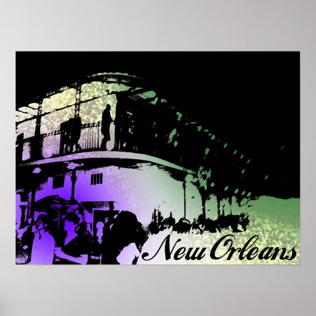 New Orleans Poster (Vorne)