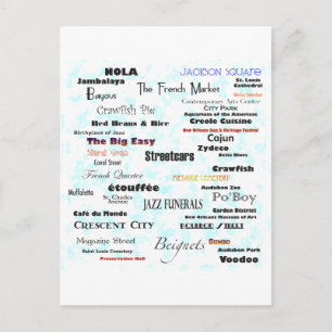 New Orleans Postkarte