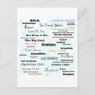 New Orleans Postkarte