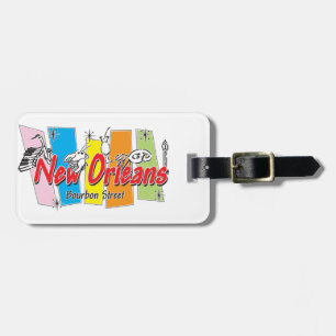 New Orleans Retro Look Gepäckanhänger