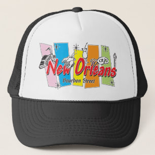 New Orleans Retro Look Truckerkappe