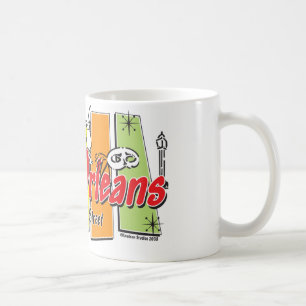 New-Orleans-Retro Tasse