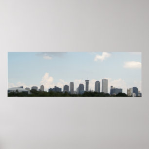 New Orleans Skyline Poster
