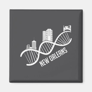 New Orleans Skyline Stadt Louisiana Lustiges Gesch Magnet