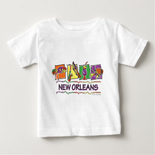 NEW-ORLEANS-SQUARES-eps Baby T-shirt