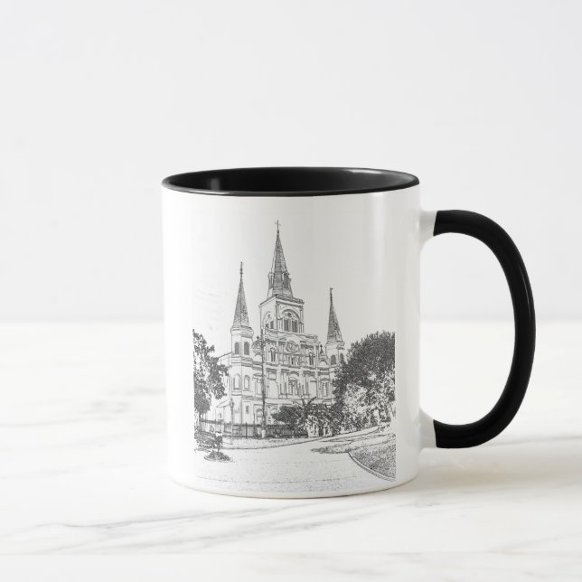 New Orleans ~ St.- Louiskathedrale Tasse (Rechts)