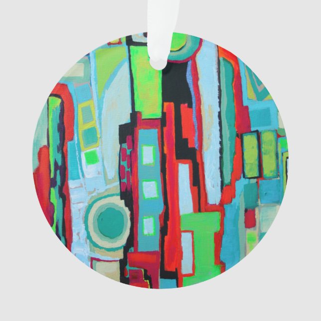 New Orleans Street Acrylic Ornament (Vorderseite)