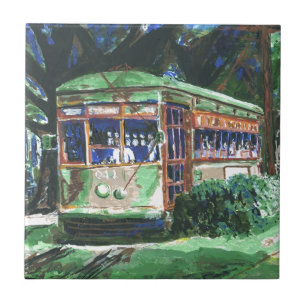 New Orleans Street Car Fliese