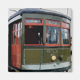 New Orleans Streetcar Desire Magnet