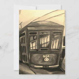 New Orleans Streetcar-Einladung  Einladung