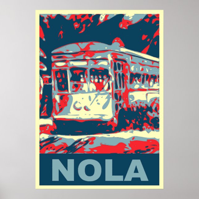 New Orleans Streetcar Poster (Vorne)