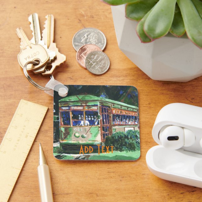 New Orleans Streetcar Schlüsselanhänger (Schreibtisch)