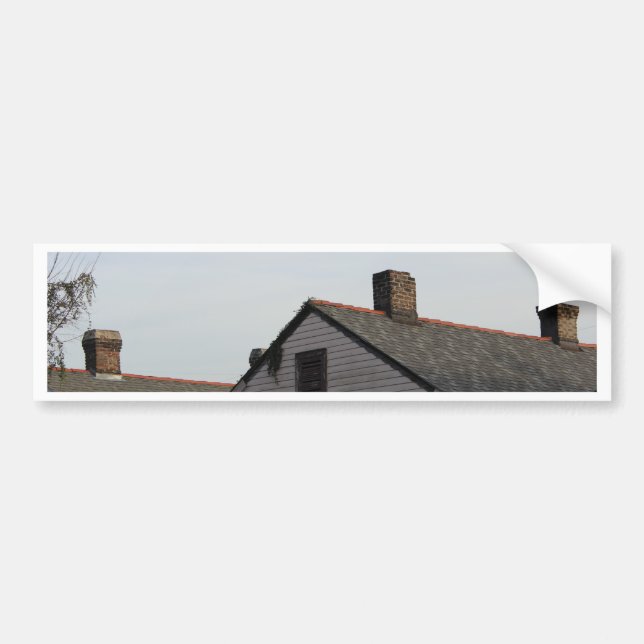 New Orleans style house #2 Autoaufkleber (Vorne)